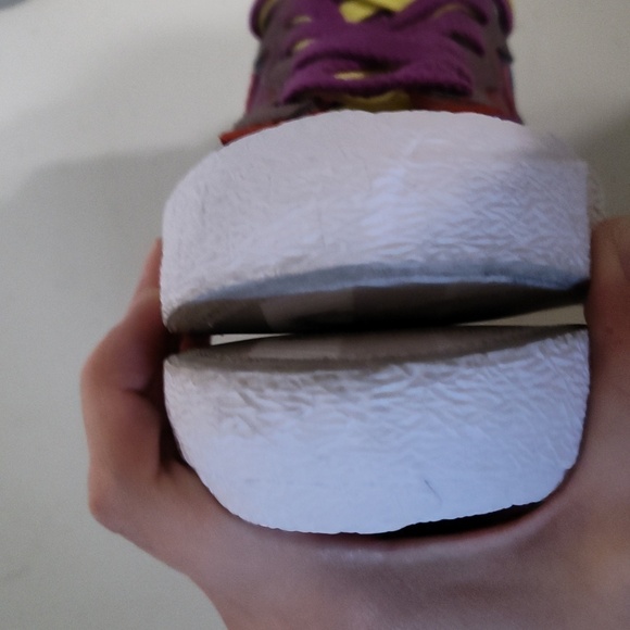 Nike Blazer Low x Sacai x Kaws Multicolor Low Top Lace Up Sneaker Shoes 4.5 - Picture 7 of 12